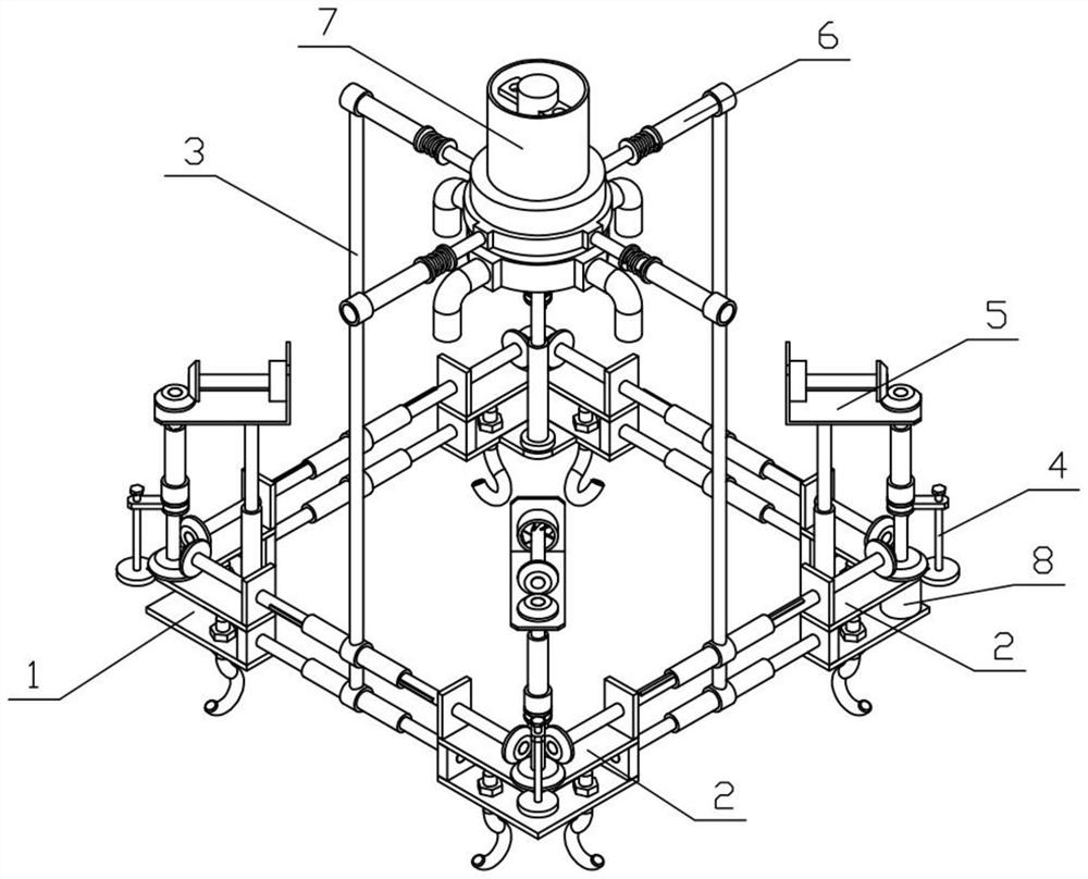 A cloud platform computer room dust-proof cooling system