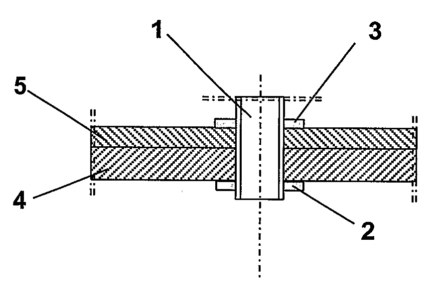 Percutaneous gastrostomy catheter including a single biodegradable internal flange