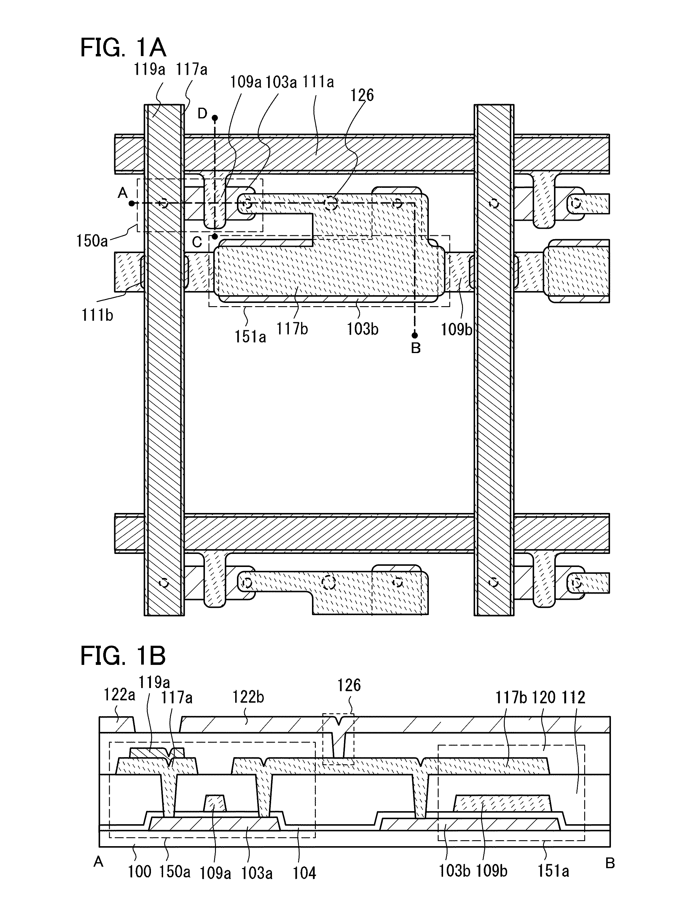 Semiconductor device comprising gate electrode of one conductive layer and gate wiring of two conductive layers