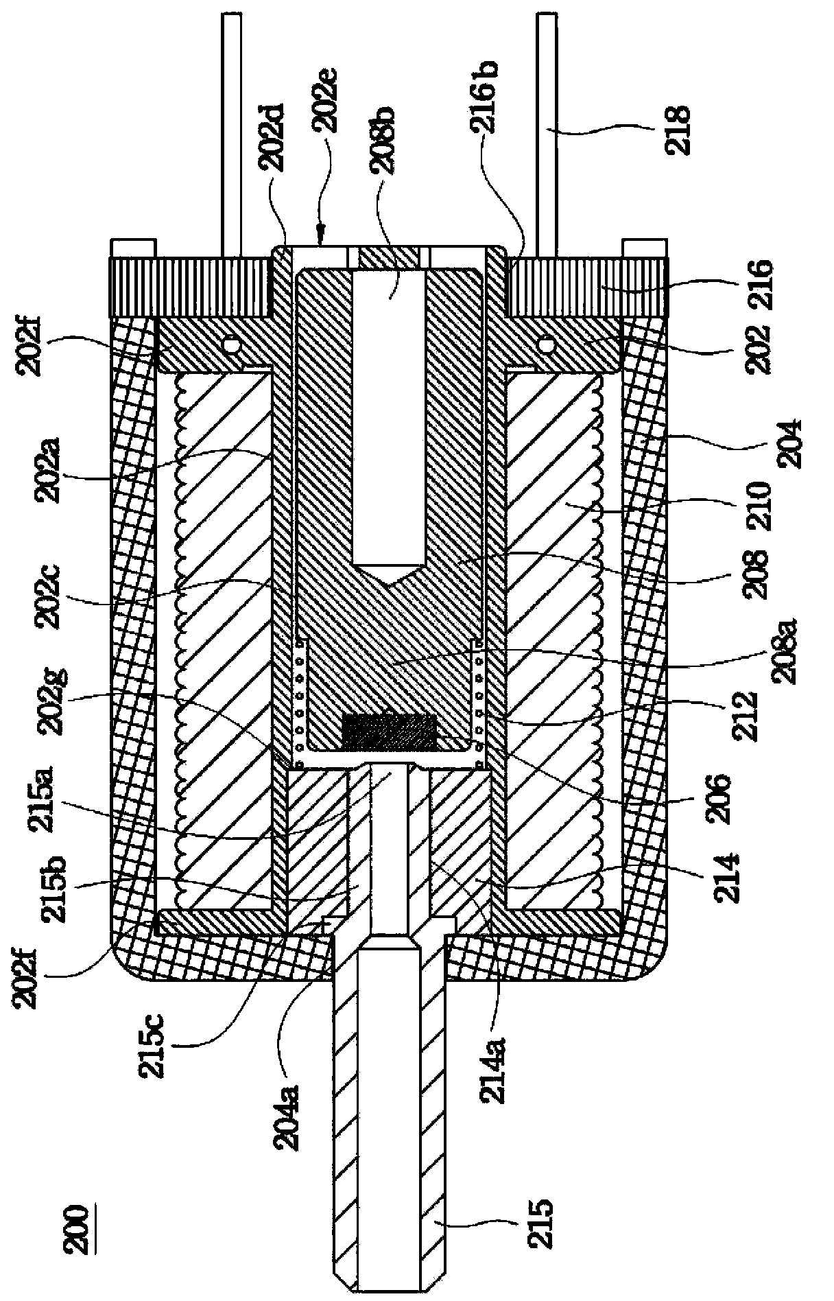 Electromagnetic pressure relief valve