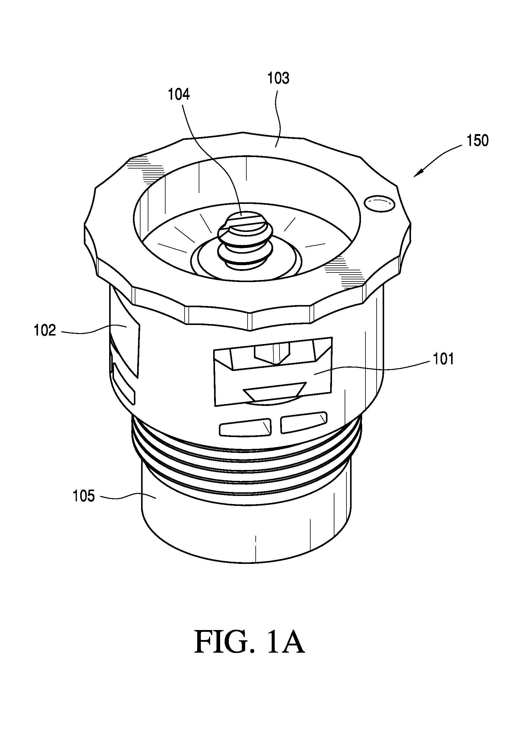 Fluidic circuit with bump features for improving uniform distribution of fluidic sprays