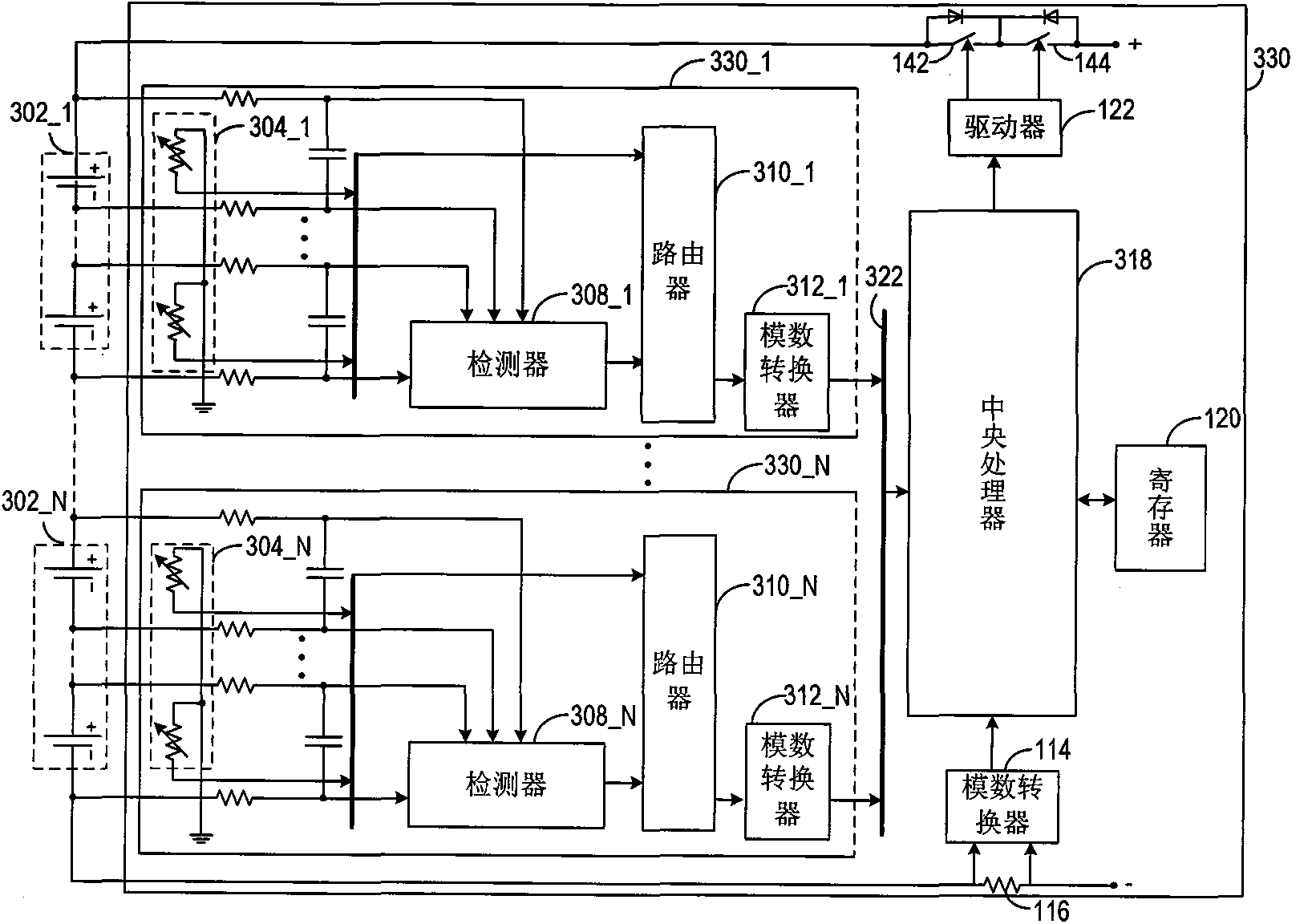 Battery management system and method