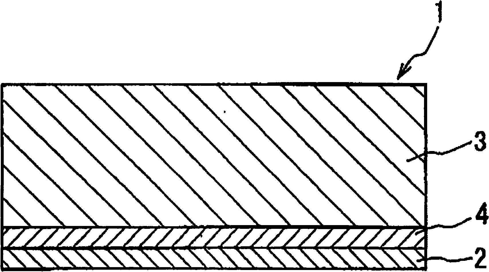 Multilayer body, method for producing the same, inner liner for pneumatic tire and pneumatic tire