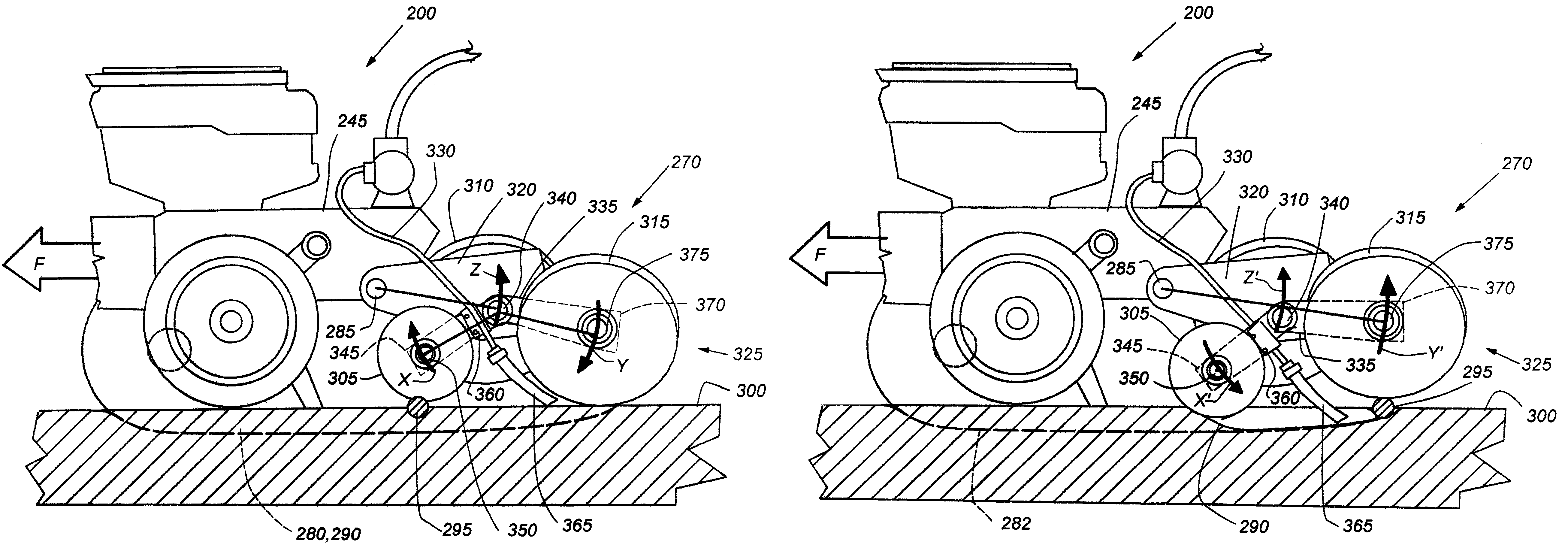 Seed planter with equalizer assembly