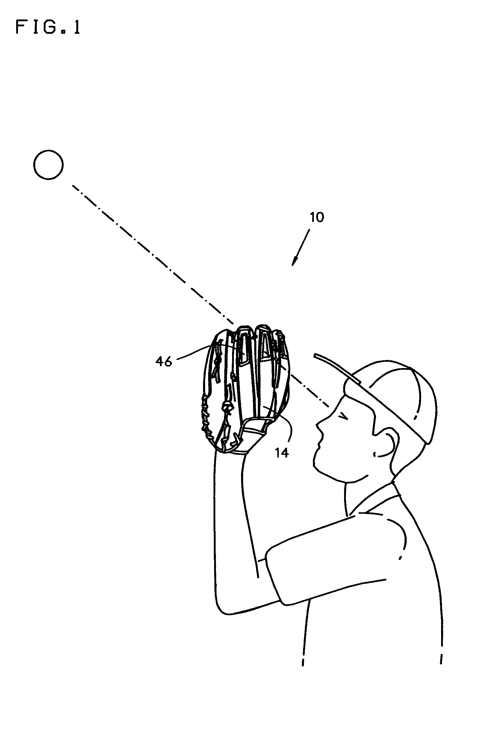 Ball glove having openings and improved weight balance