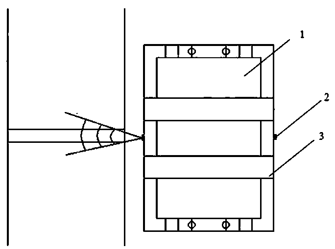 Automatic measurement method for data of stacking machine