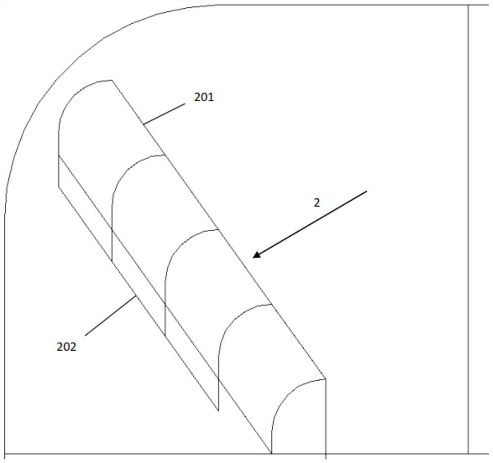 Flue gas flow velocity adjusting structure of SCR denitration device