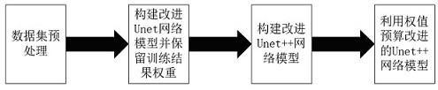 Brain tumor segmentation algorithm based on UNet++ optimization and weight budget