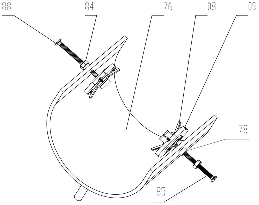 Head restraint device and operating method for ophthalmic surgery