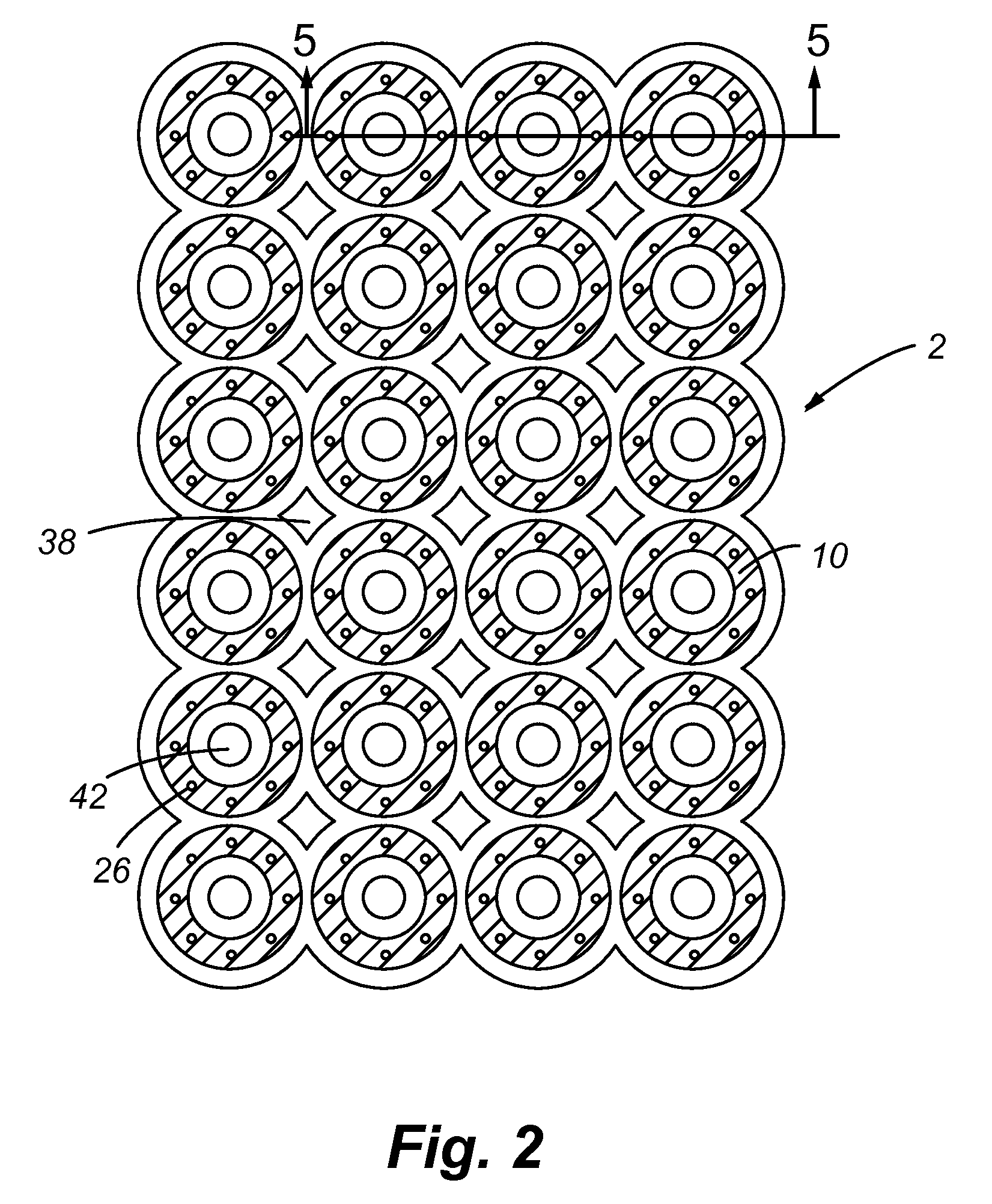 Method and apparatus for positioning heating elements