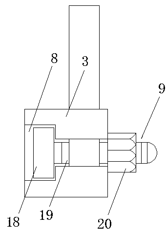 Pillar type ceramic insulator