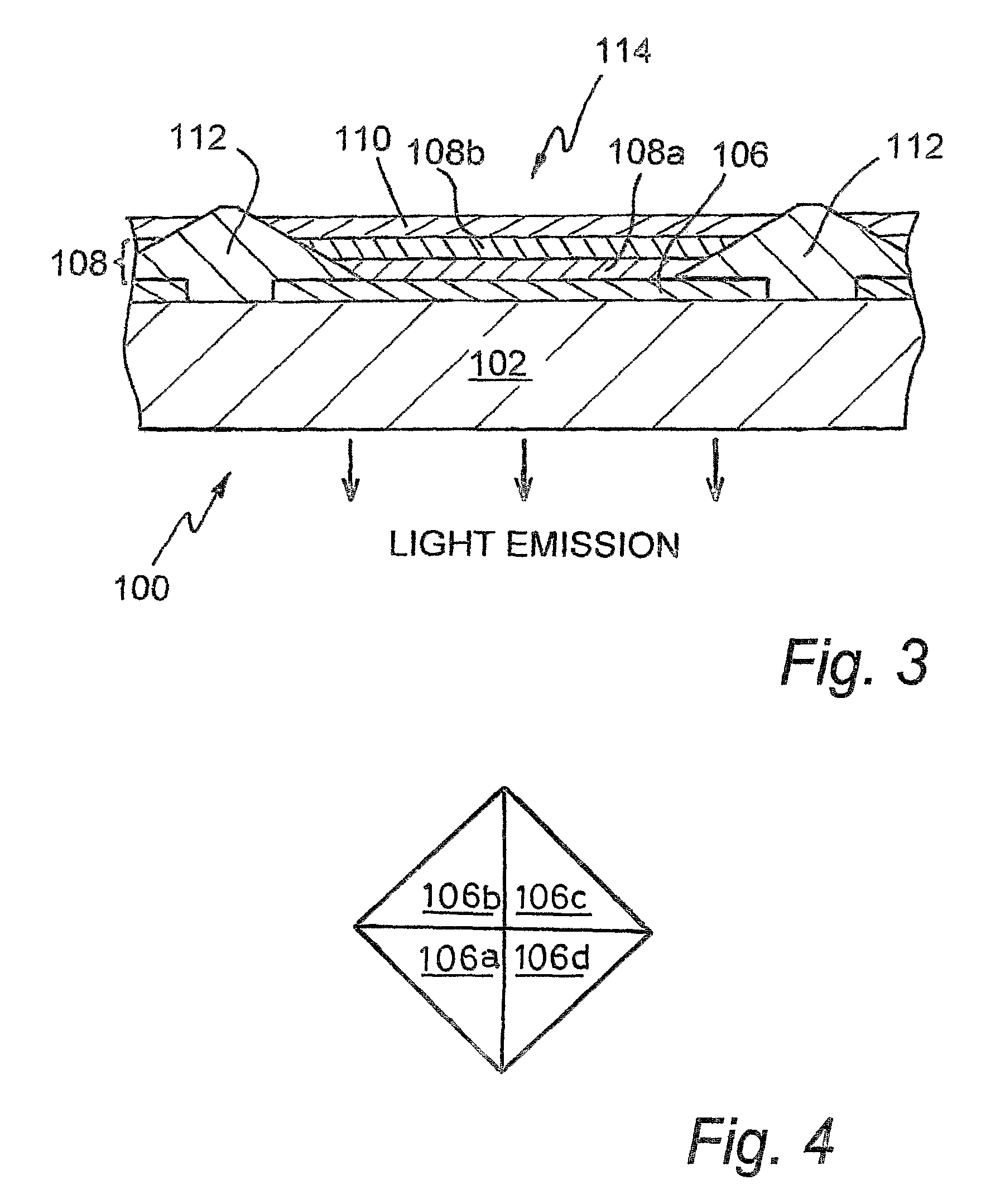 Optoelectronic display and method of manufacturing the same