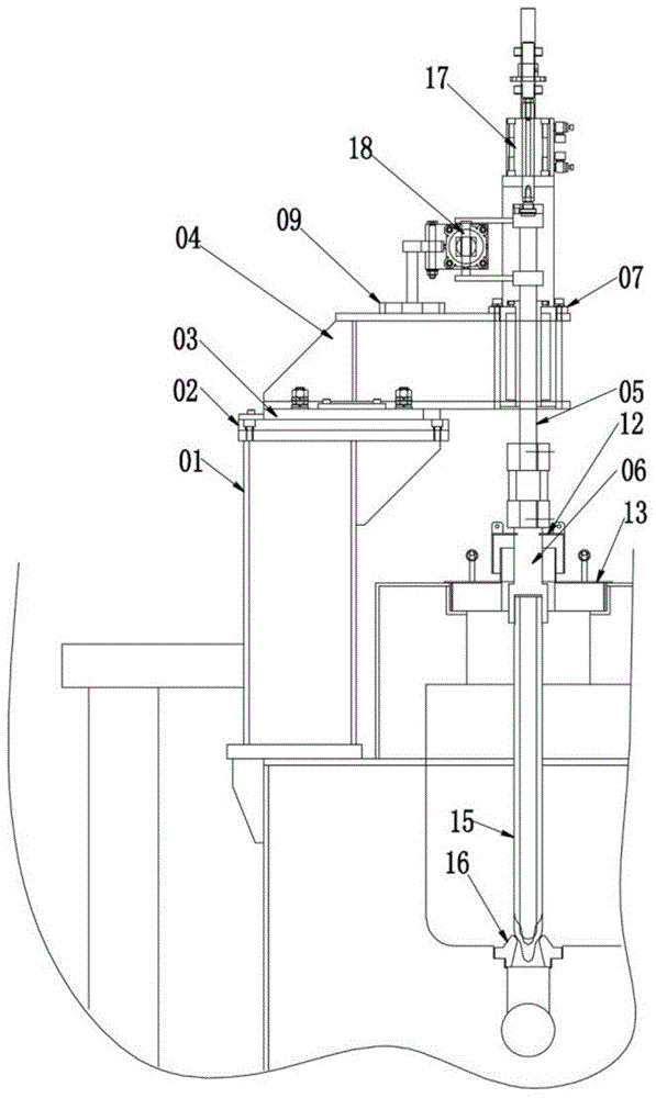 Plug rod mechanism