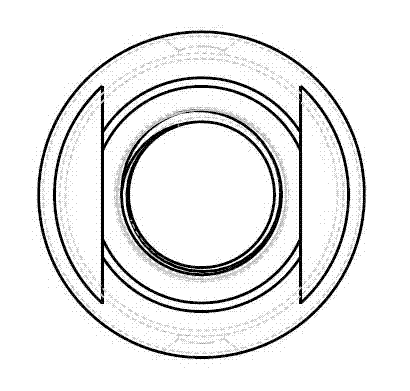 Tri-mixed gas (fuel, oxygen and air) lamp cap