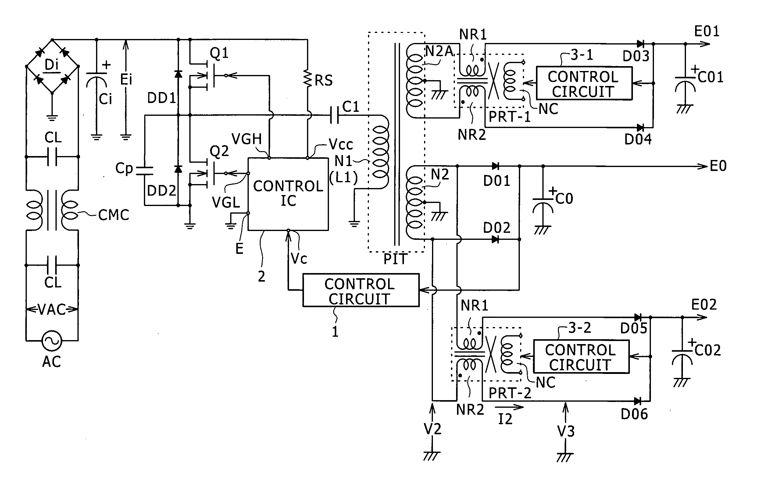 Switching power supply circuit