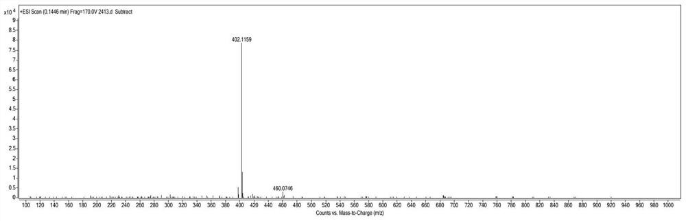 Preparation of 2s-cardiospermin-5-benzoate and its application in the preparation of drugs for treating rheumatoid arthritis