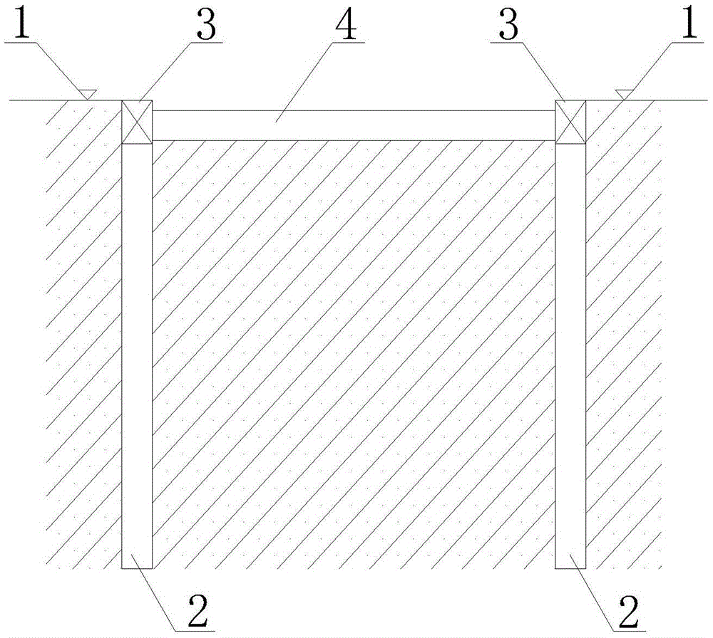 A construction method for cover and excavation of ultra-shallow buried tunnel