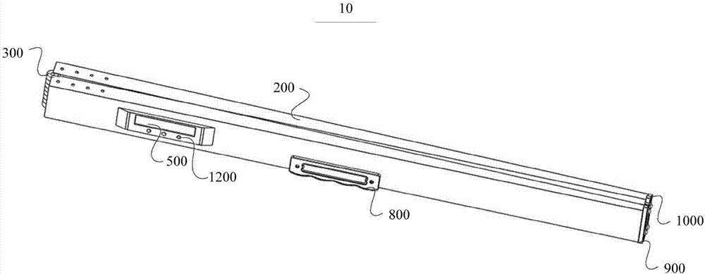 Measuring scale and measuring method