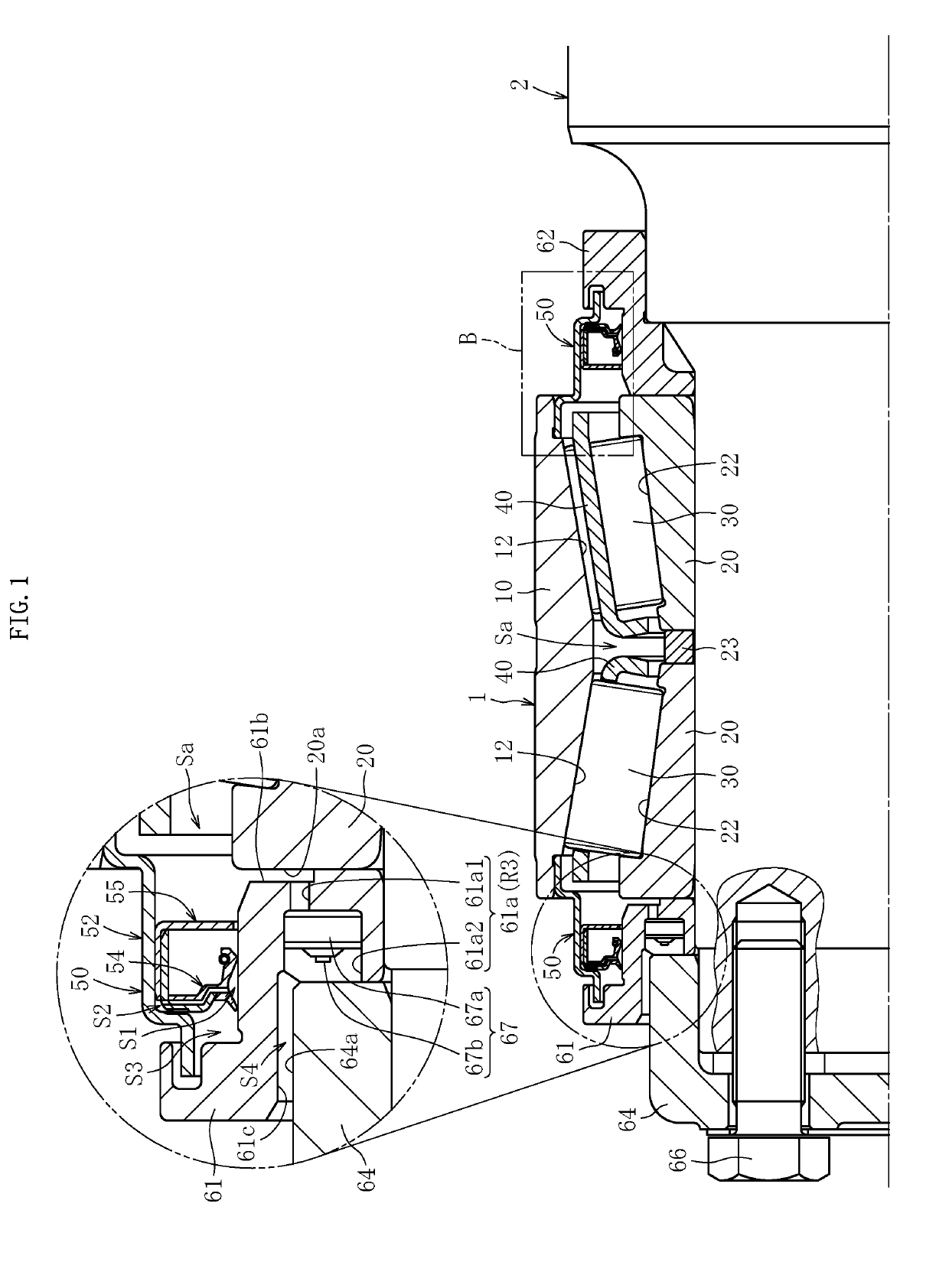 Roller bearing apparatus