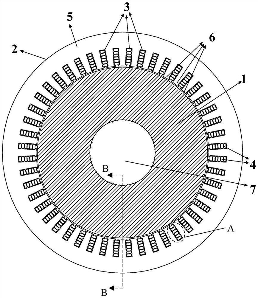 Stator assembly and motor