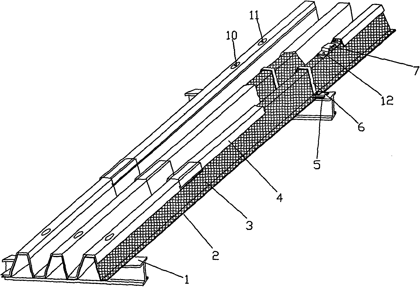 Method for maintaining profiled steel sheet roofing