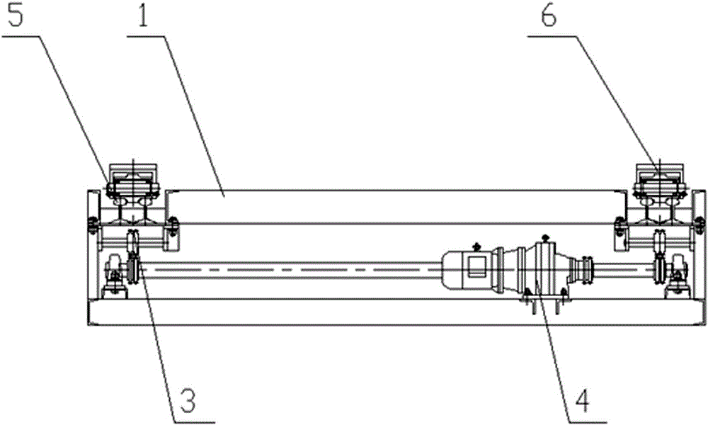 Model bottom plate and sand box transfer device