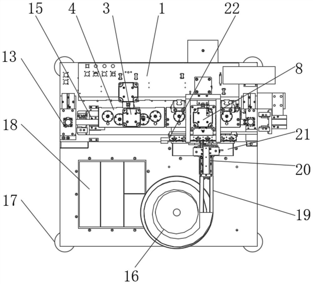 Drilling and screw driving machine for hidden burglar mesh profile