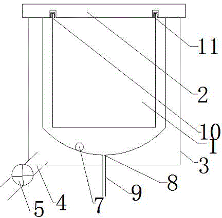 Protecting device of oil-immersed transformer