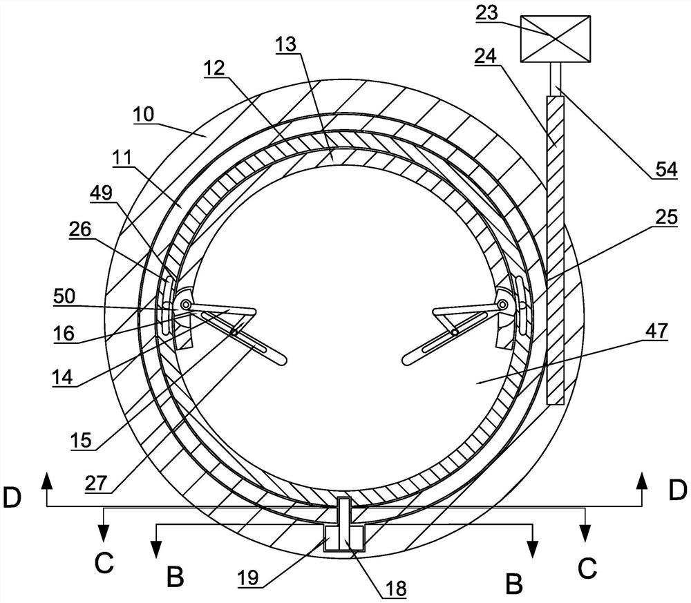 Self-anti-blocking system of sewer