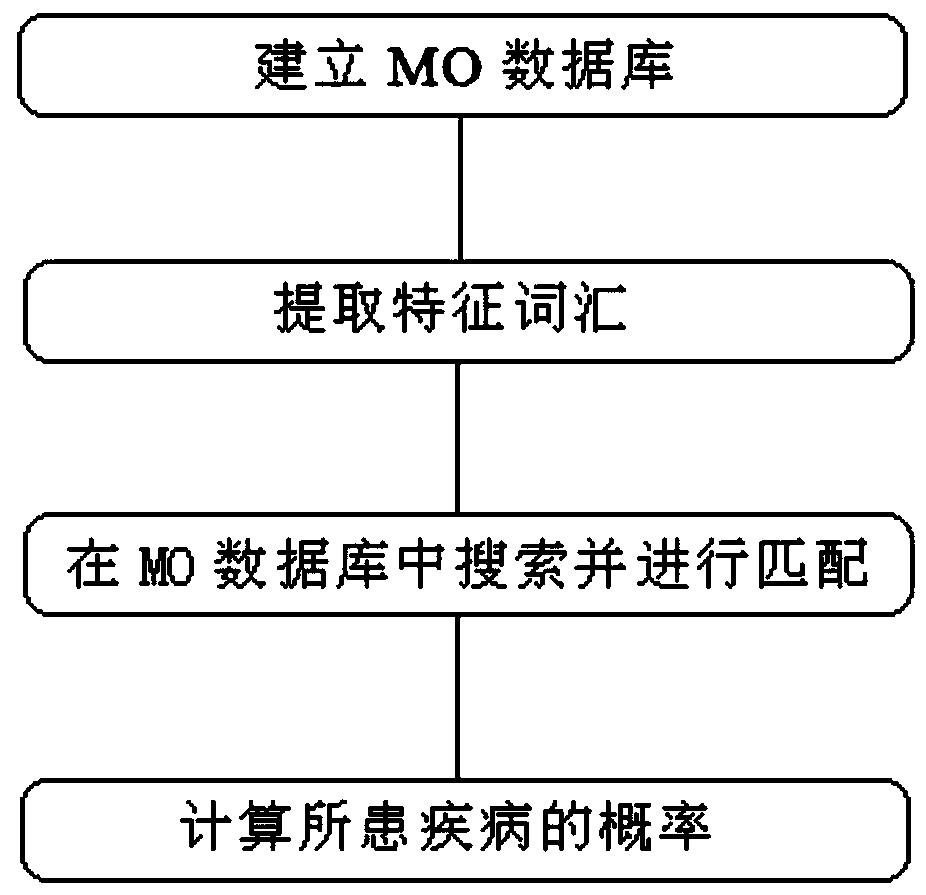 Disease self-analysis platform based on medical information ontology database