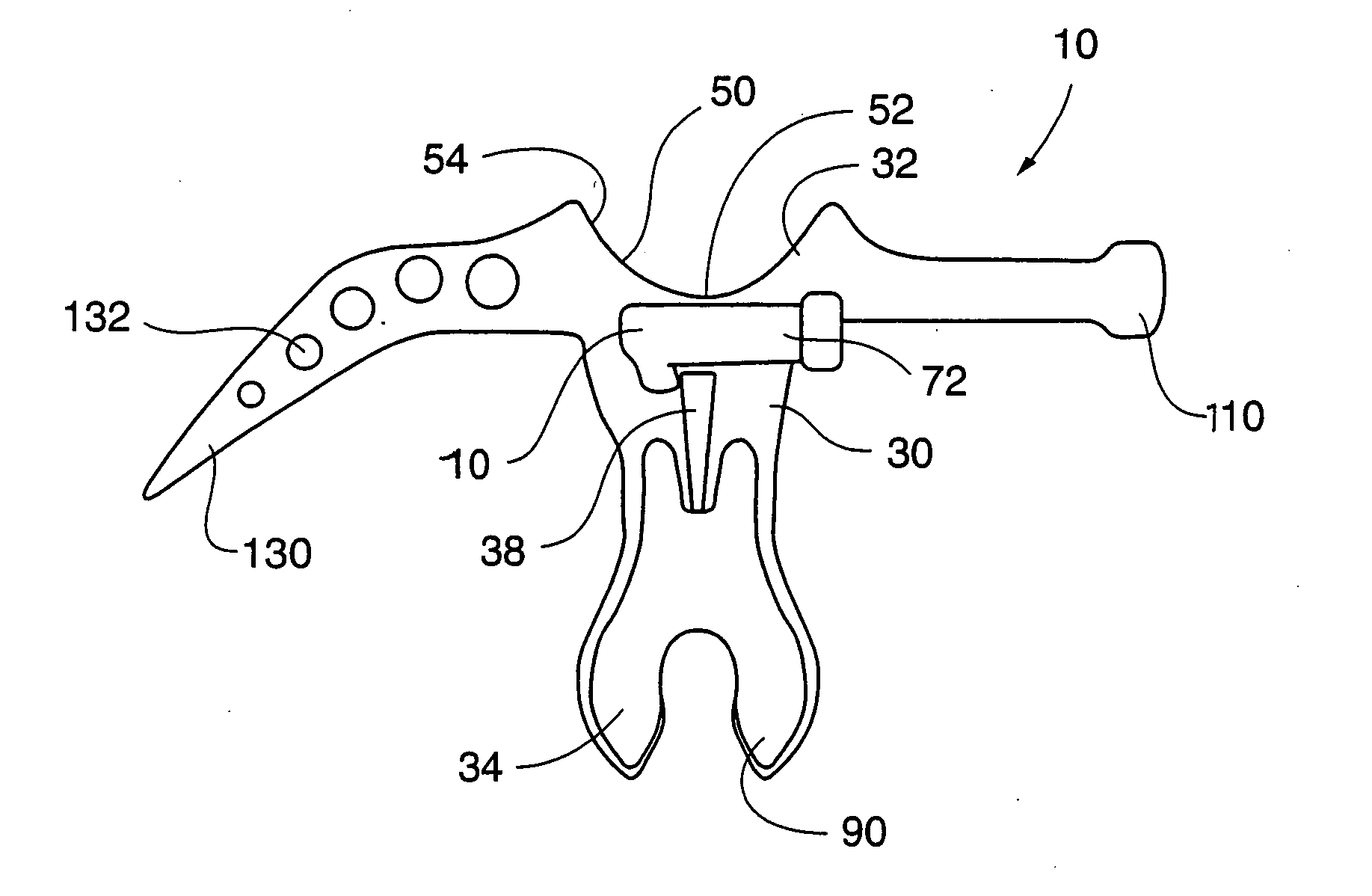 Line work tool and method thereof