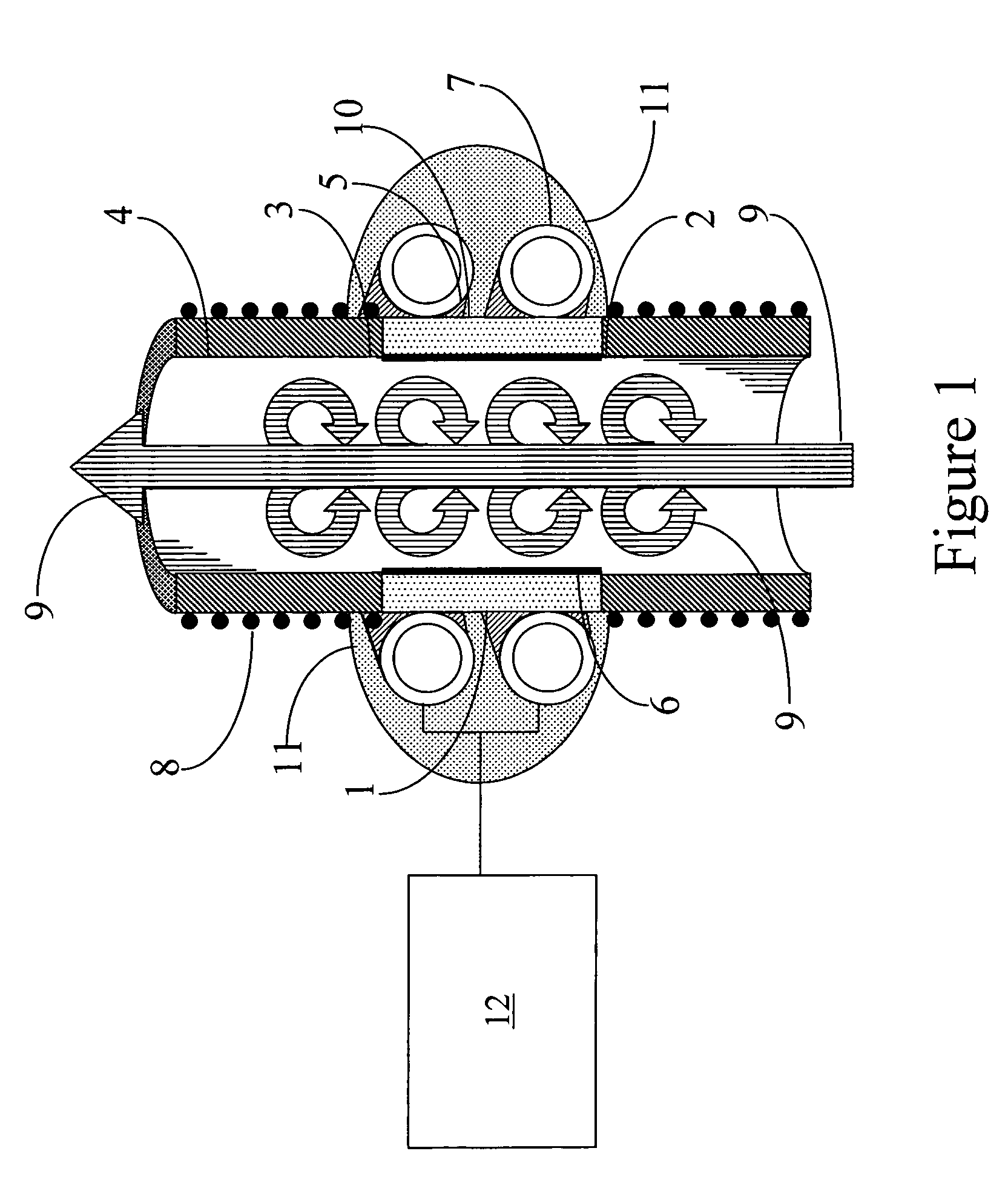 Pulsed vapor desorber