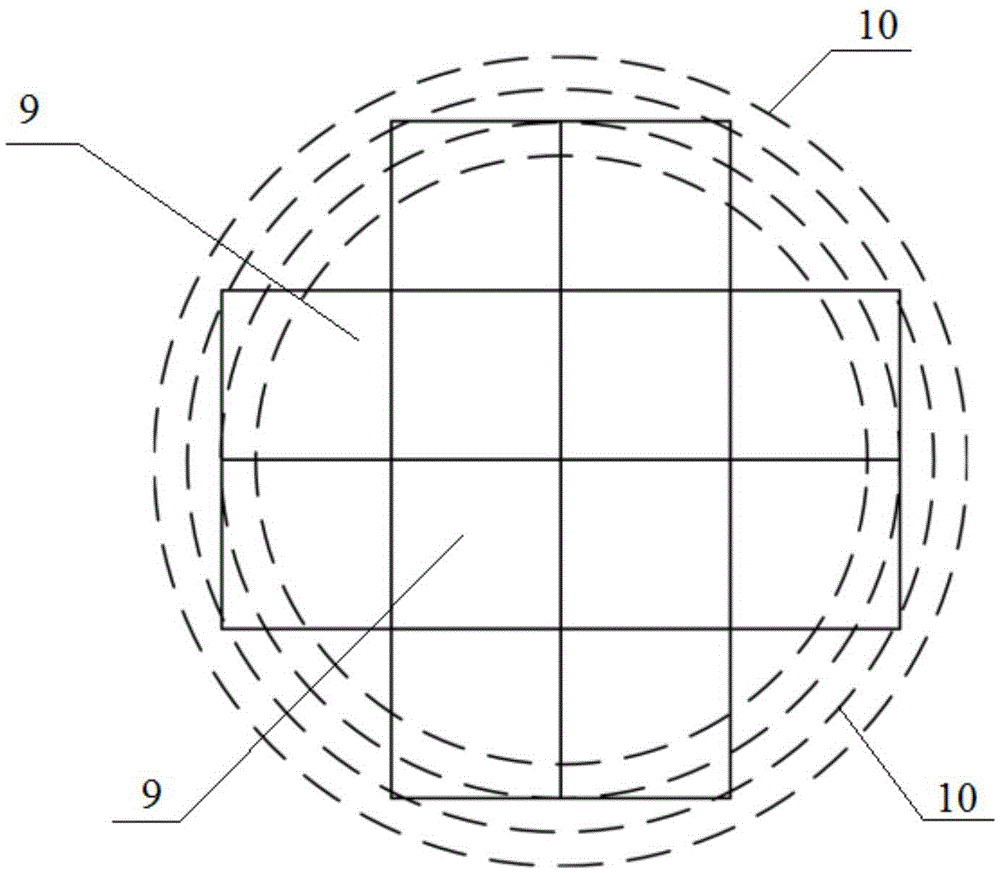 Light projecting device and calibrating method thereof