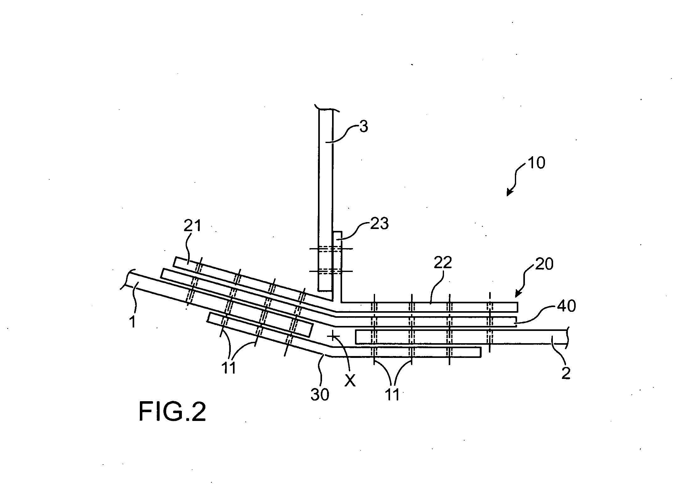 Fish joint device having an improved mechanical hold