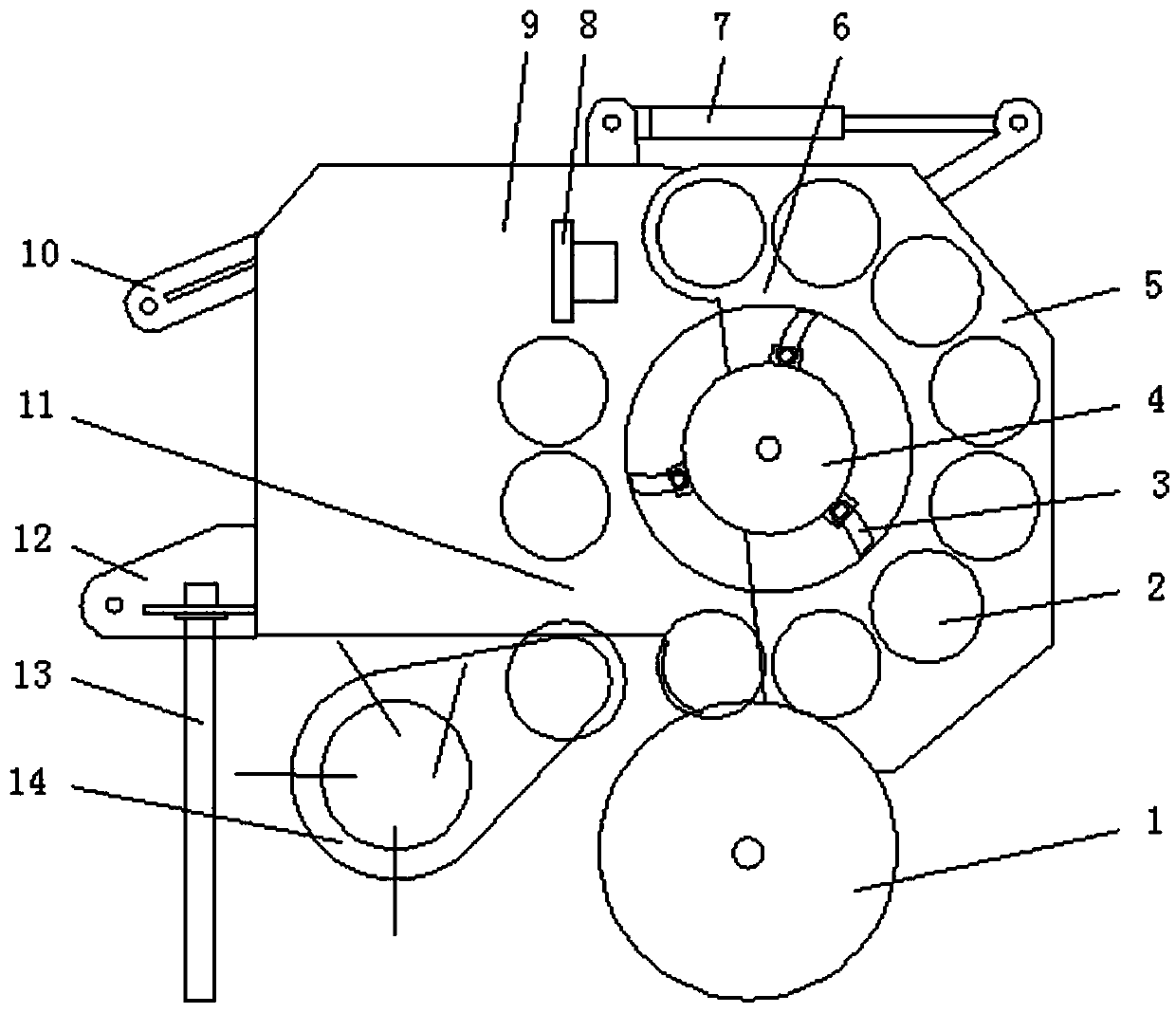 Steel Roller and Dial Round Balers