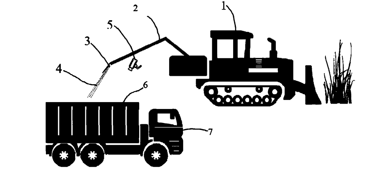 Motion hopper automatic identification and positioning method based on depth visual information