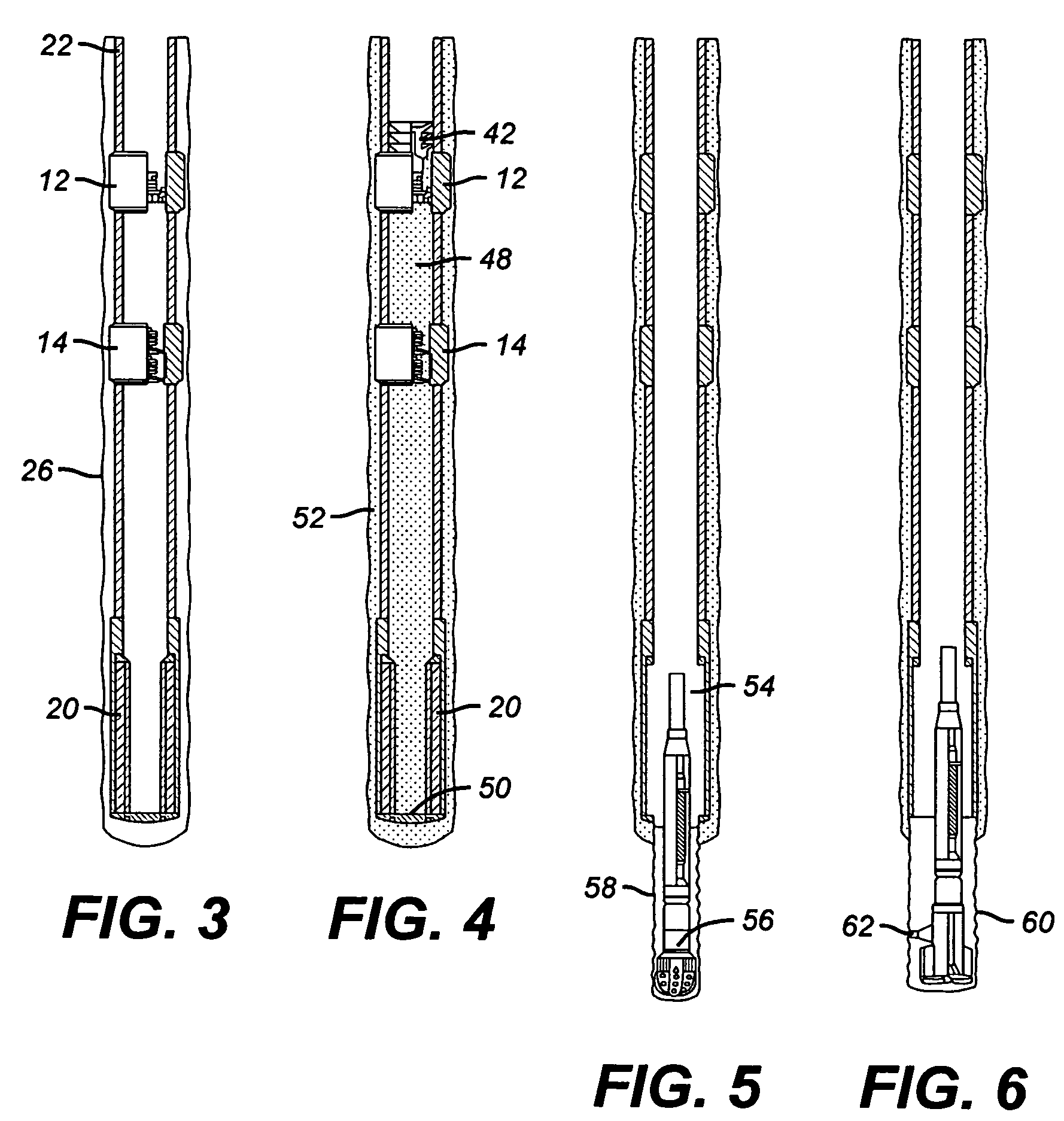 One trip cemented expandable monobore liner system and method