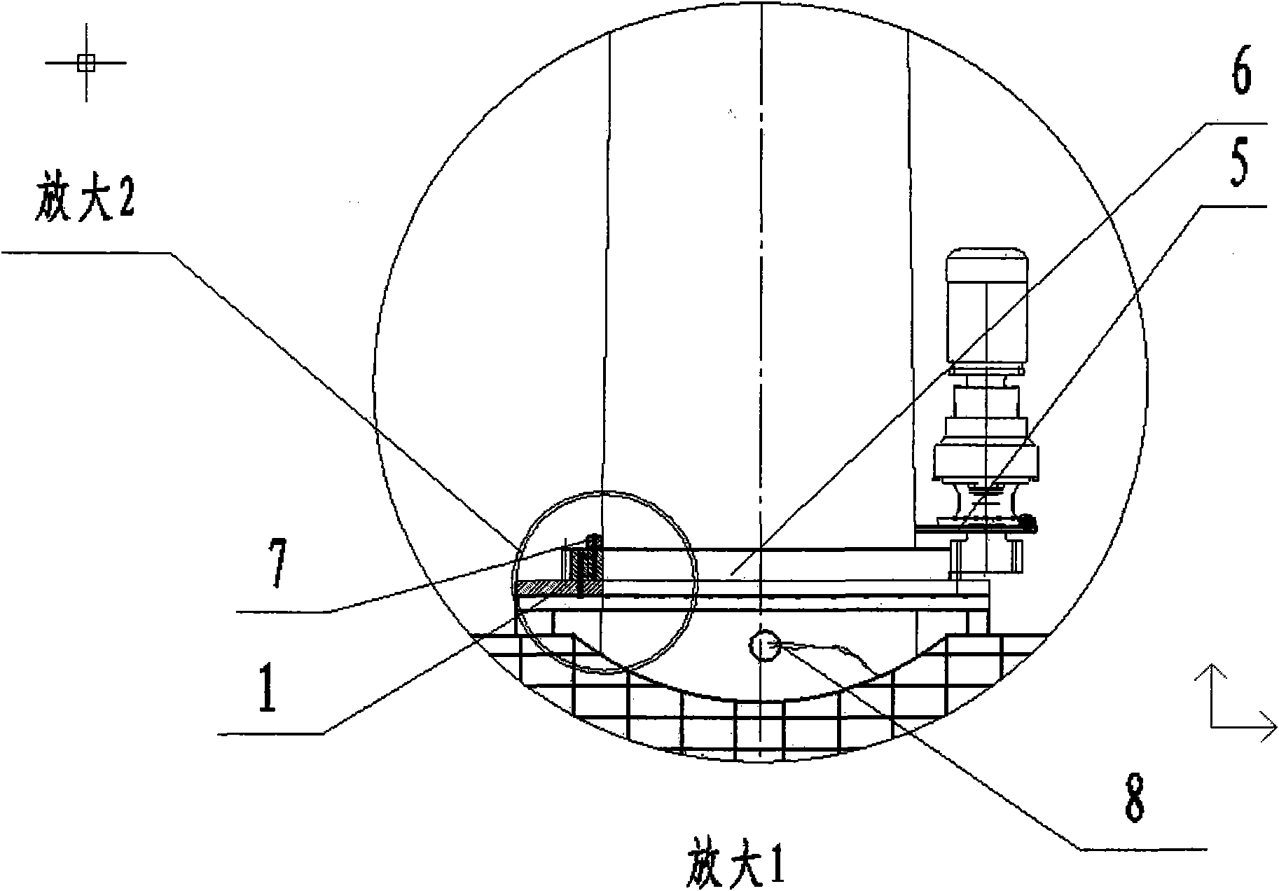 Solar energy and wind-powered generating field grid-connected generating system