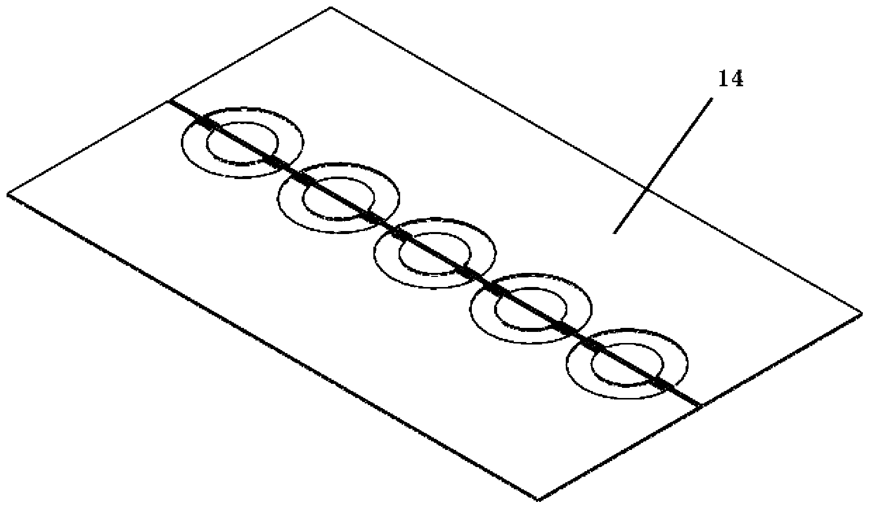 Earthing device for transplantation of potted flowers