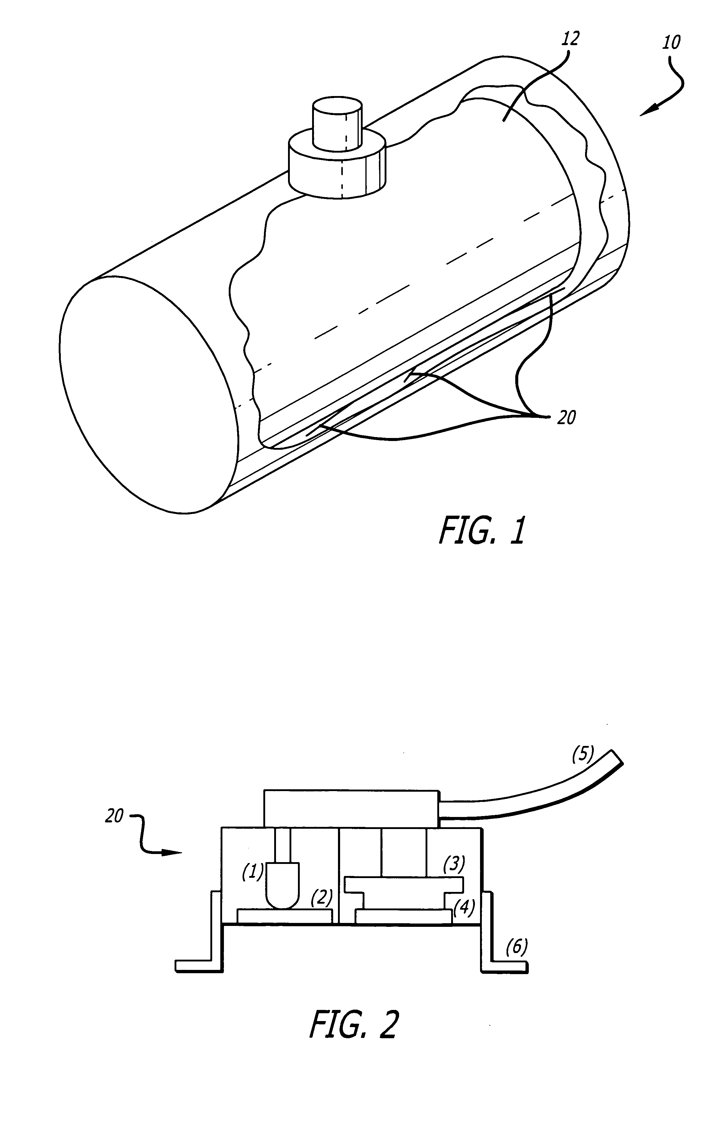 System and method for optical detection of petroleum and other products in an environment