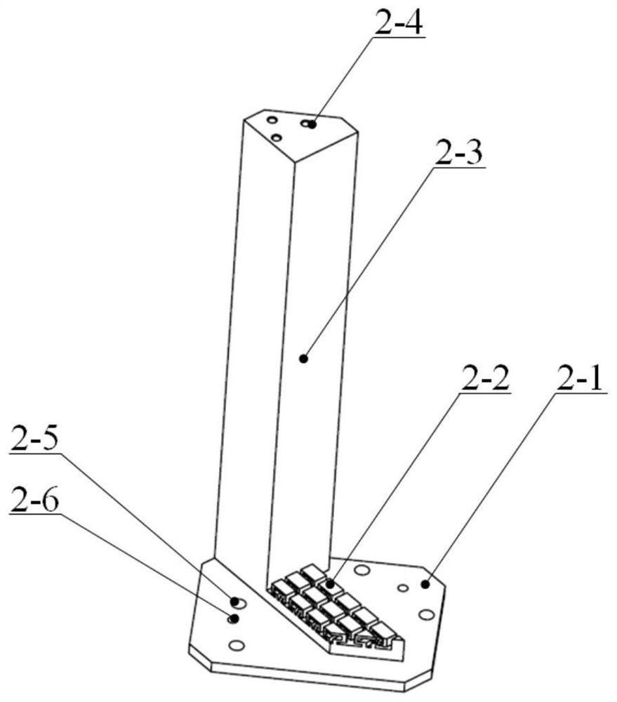 Flexible supporting structure of ultralow-temperature infrared optical reflecting prism