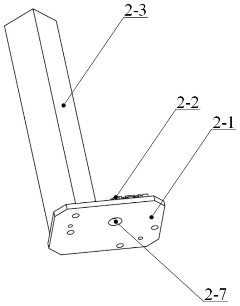 Flexible supporting structure of ultralow-temperature infrared optical reflecting prism