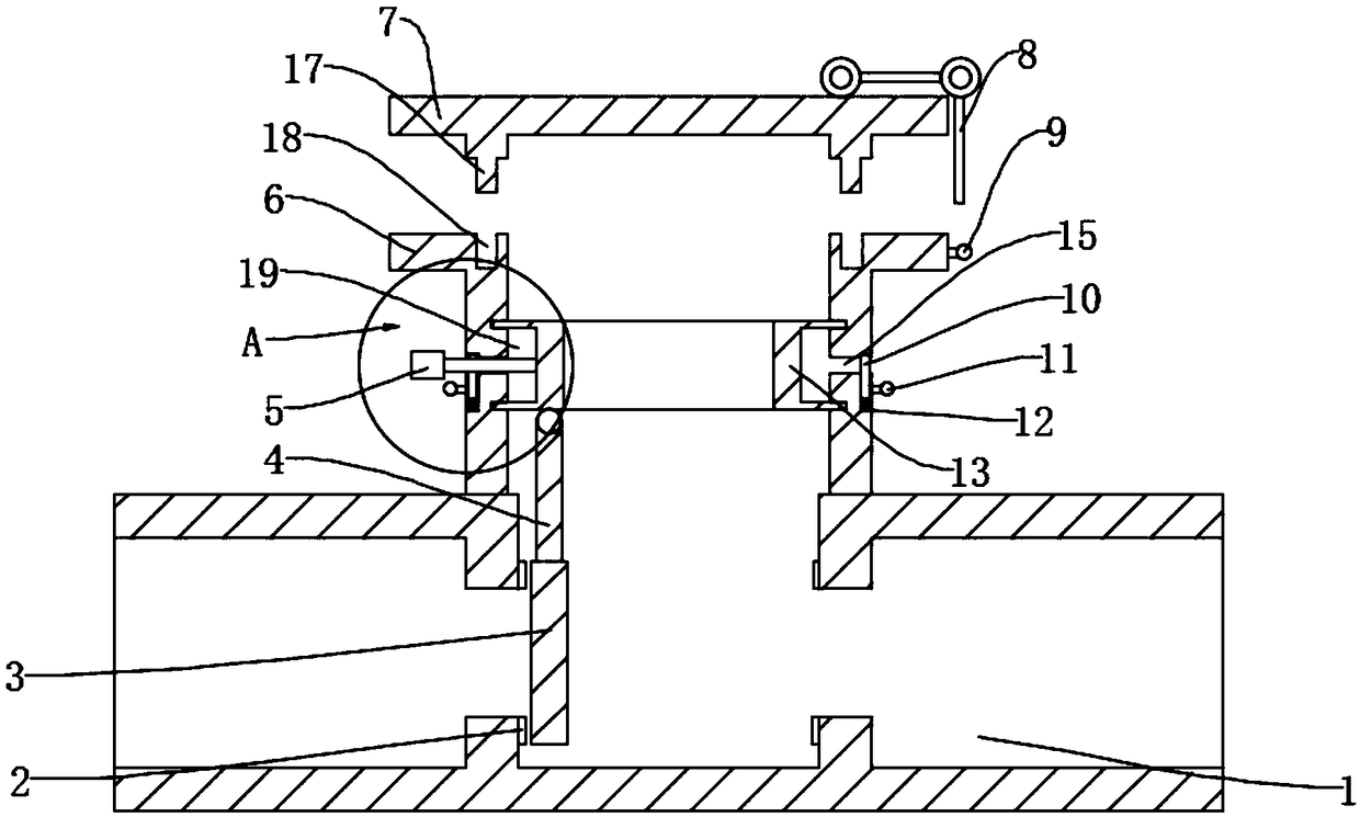 Cast iron swing check valve