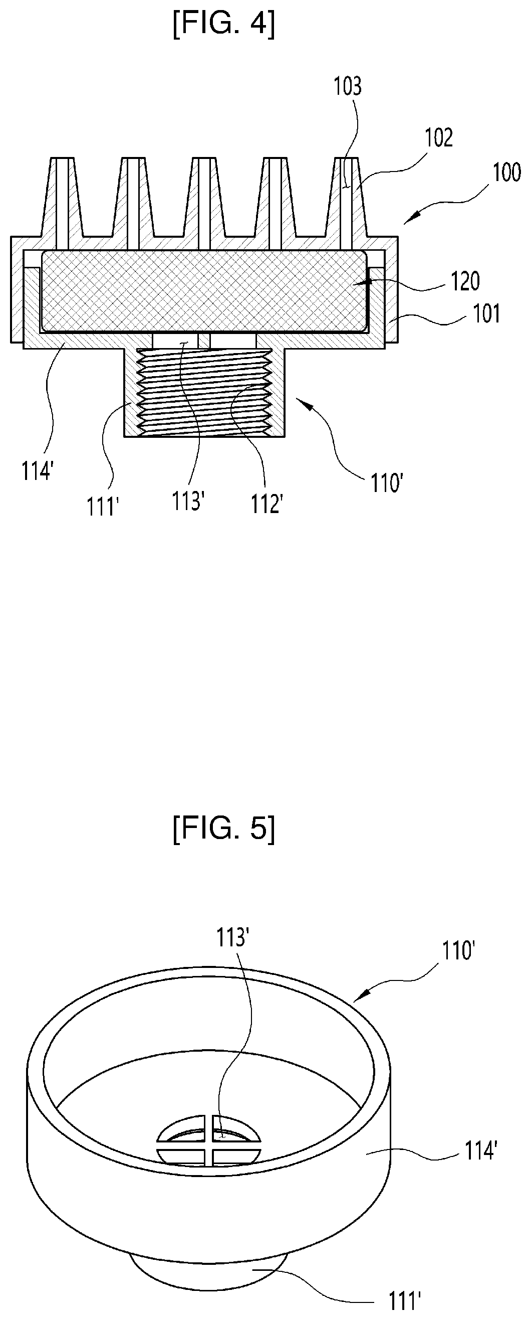 Cap for scalp care container capable of applying liquid