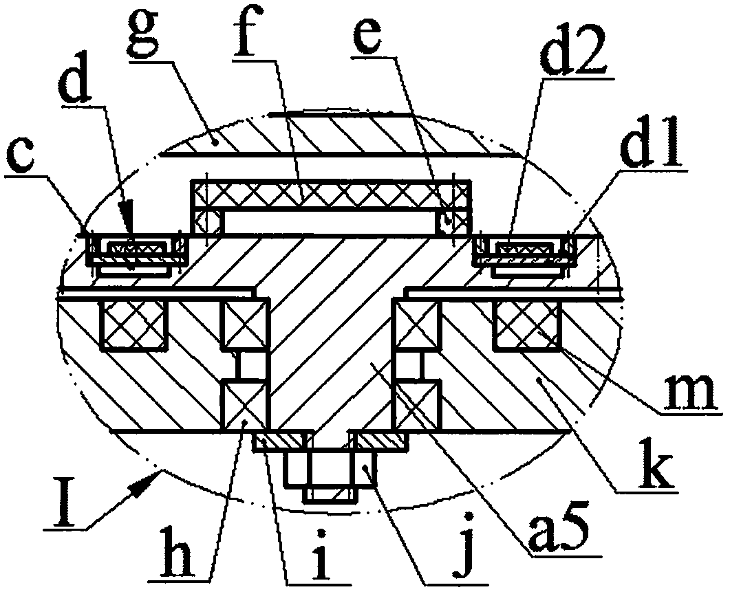 Piezoelectric wind direction wind speed measurement device