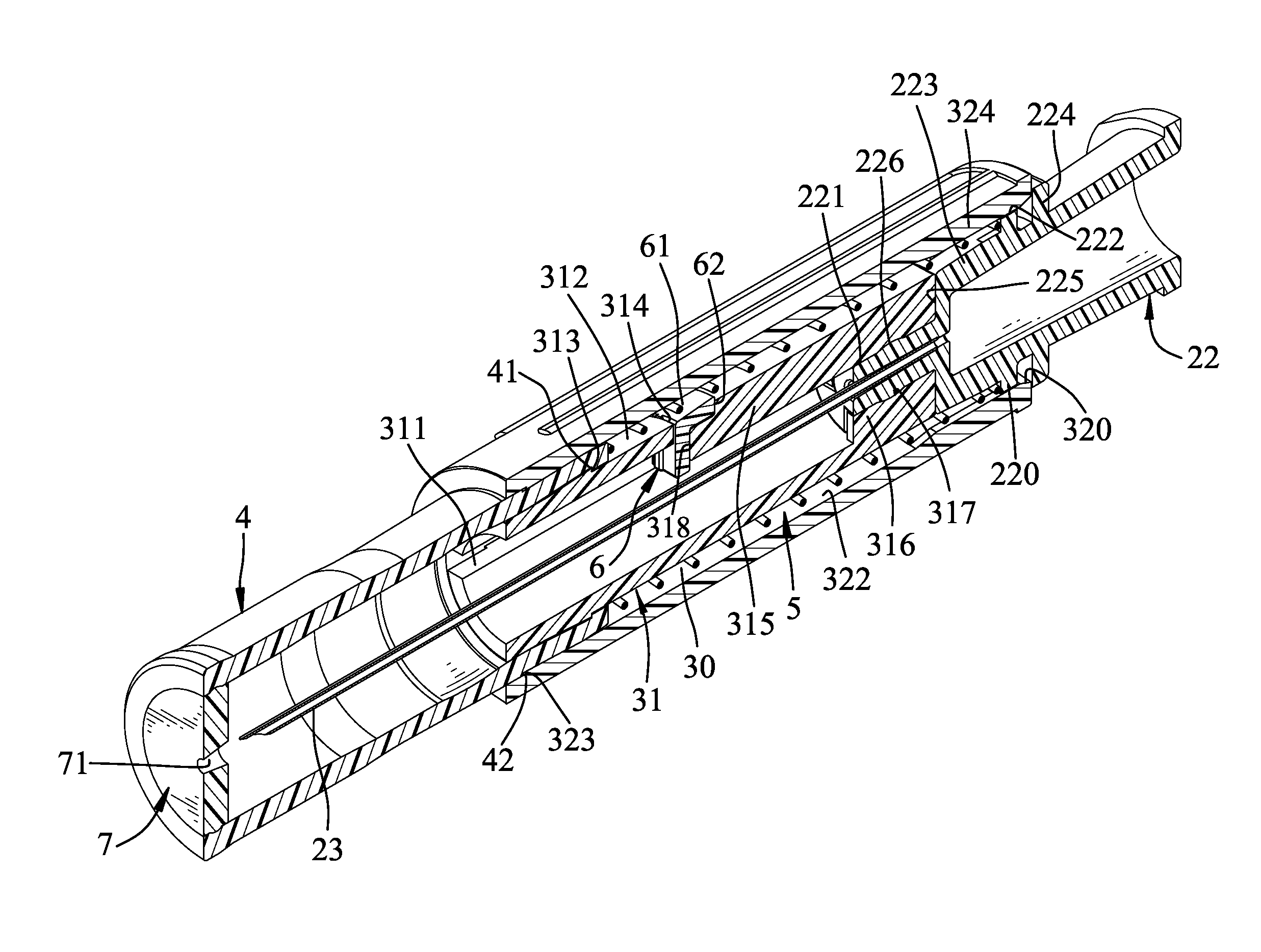 Needle protecting module of an injecting device and an injection device with a needle protecting module