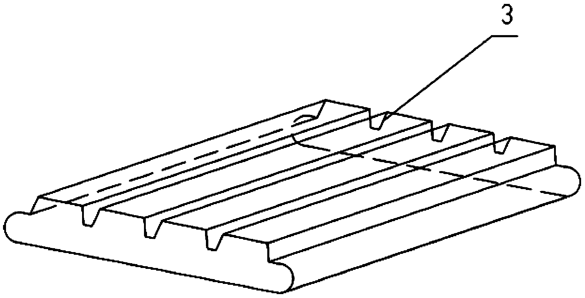 Cotton core used in adult diaper and manufacturing method of cotton core