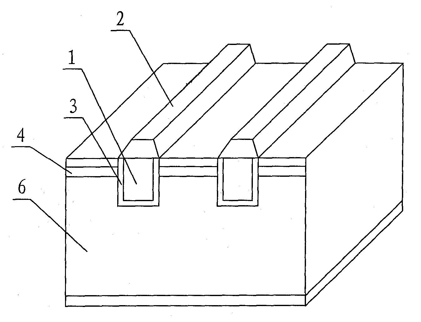 Process for manufacturing solar cell by twice screen printing and grooving