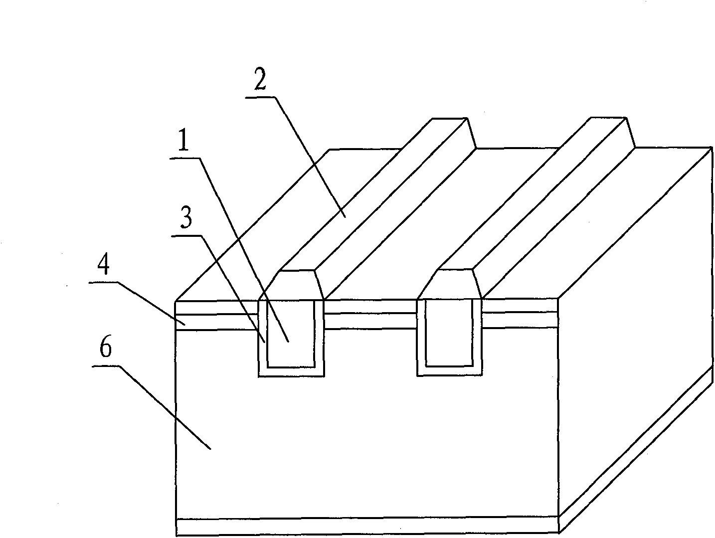 Process for manufacturing solar cell by twice screen printing and grooving