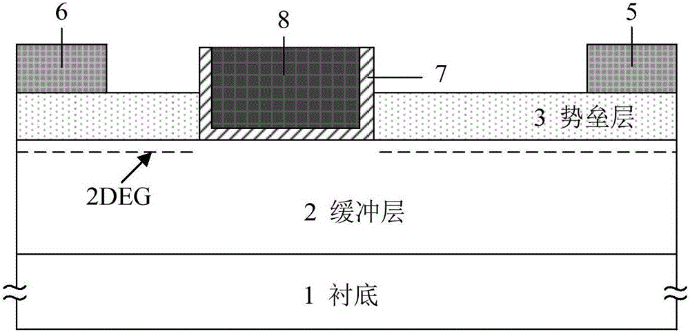 Tunneling enhancement type HEMT device